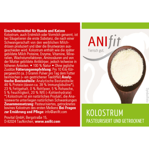 Cat Dog Supplements Colostrum 50g 1 Piece -3- Anifit